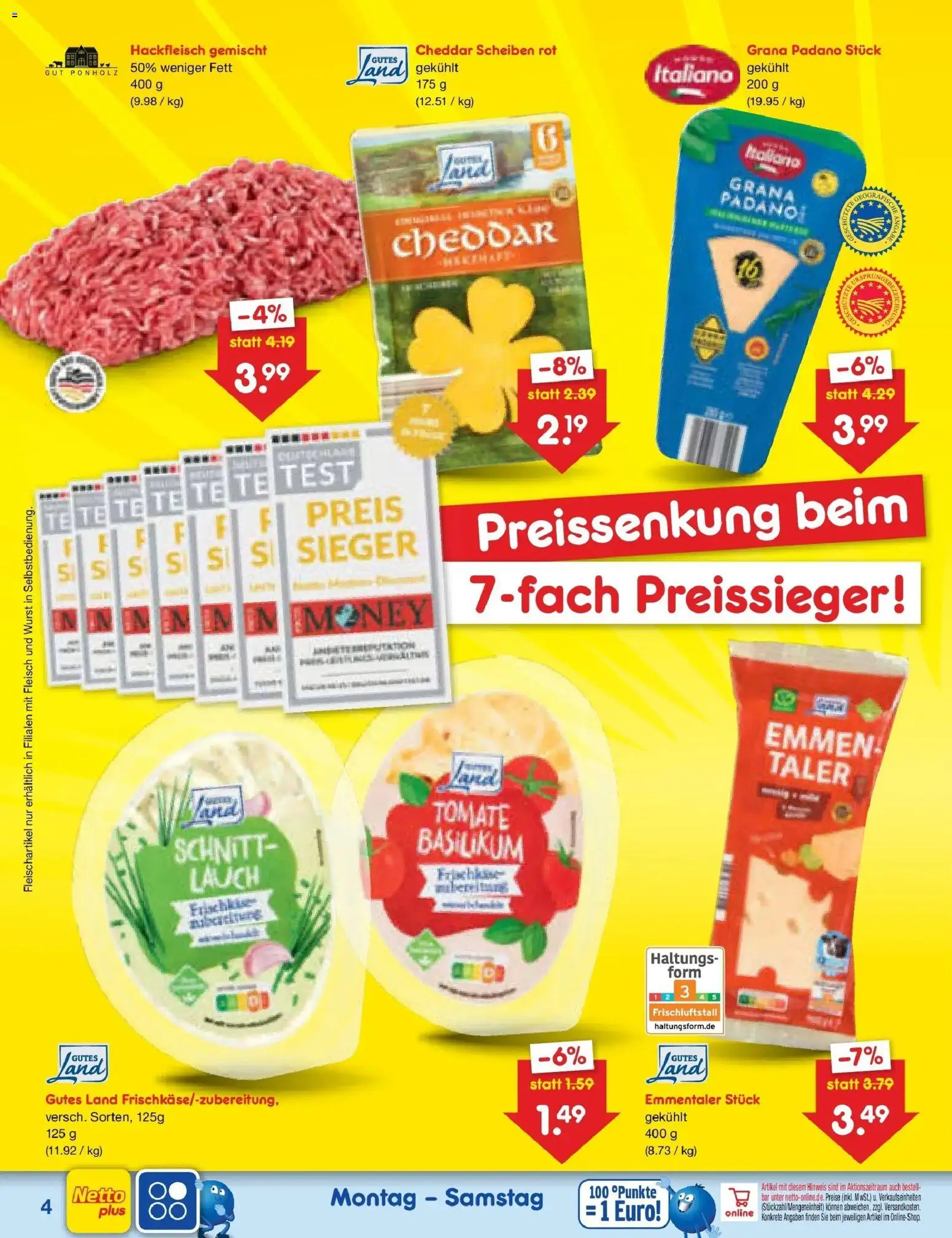 Netto Marken-Discount Prospekt Kröpelin – gültig ab 21.06.2026 | Seite: 6 | Produkte: Wurst, Fleisch, Hackfleisch