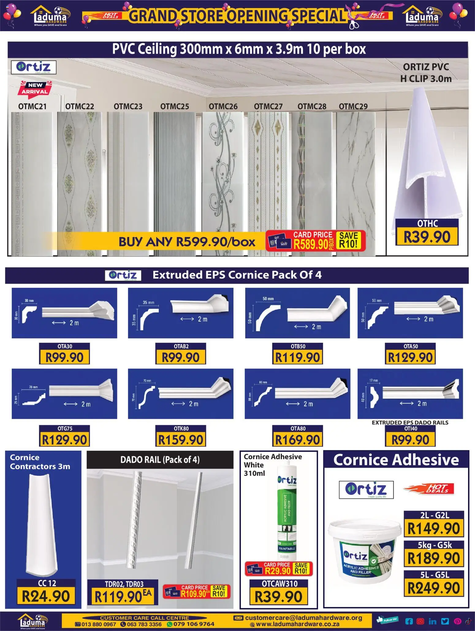 New Laduma Hardware catalogue – valid from 22/10/2026 | Page: 30 | Products: Box, Adhesive