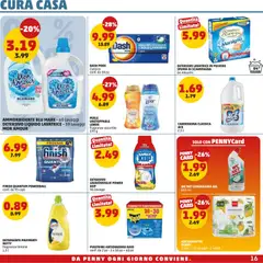 Anteprima del volantino DETERGENTE LAVATRICE IN POLVERE, SPUMA DI SCIAMPAGNA, 64 misurini, DETERGENTE LAVATRICE IN POLVERE SPUMA DI SCIAMPAGNA 64 misurini valido a partire dal 02/07/2026 | Pagina: 16