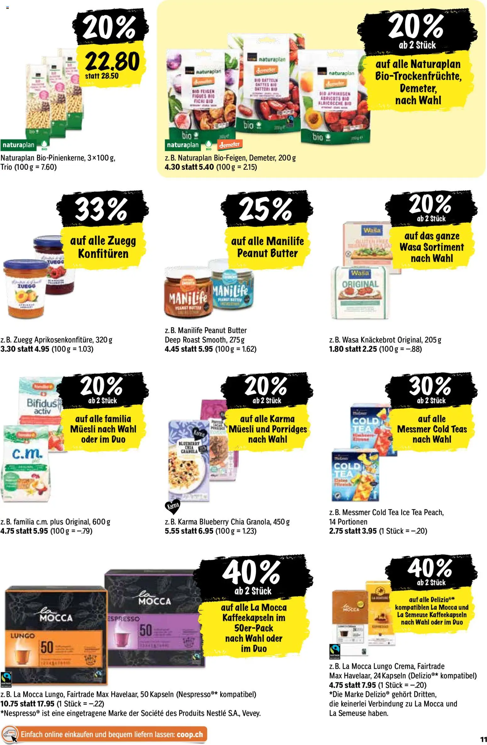 Coop aktionen – gültig ab 28.05.2026 | Seite: 11 | Produkte: Butter
