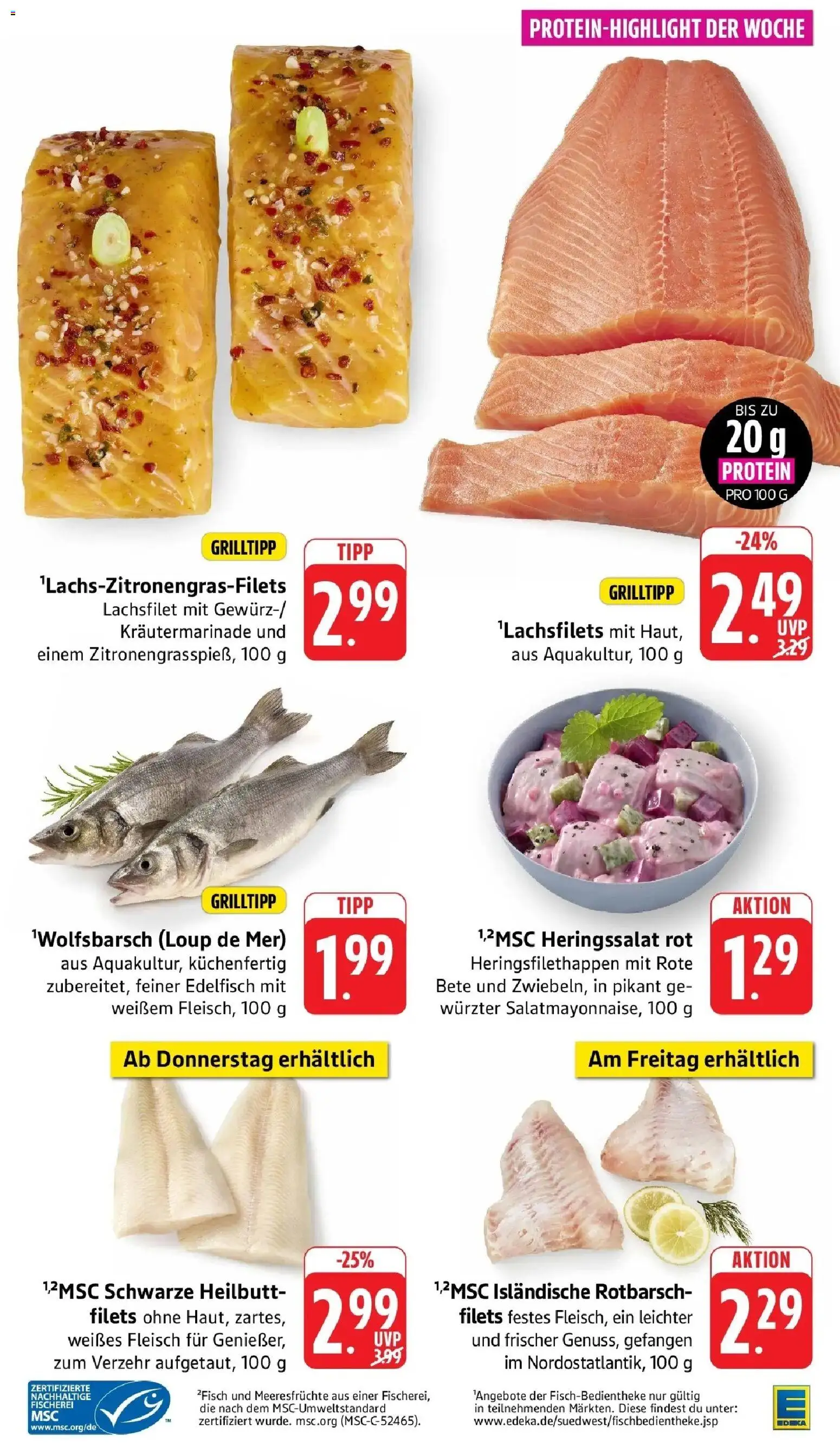 Edeka Prospekt Eppstein (ab 31.08.2026) » Angebote Online | Seite: 9 | Produkte: Fisch, Meeresfrüchte, Fleisch