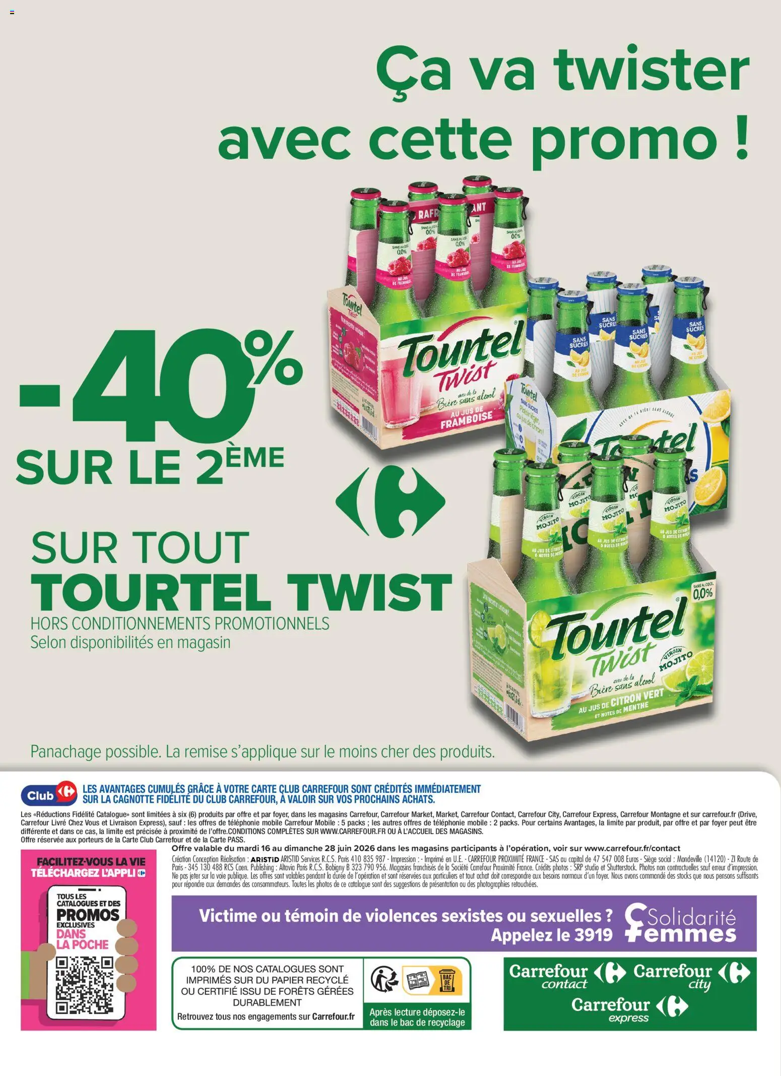 {H1} | Page: 23 | Produits: Citron vert, Menthe, Jus, Bière