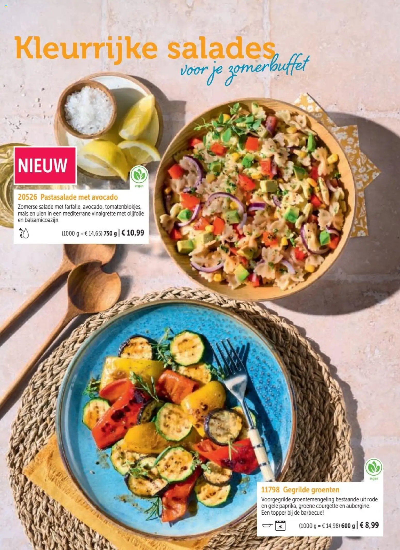 {H1} | Pagina: 10 | Producten: Olijfolie, Salades, Salade, Courgette