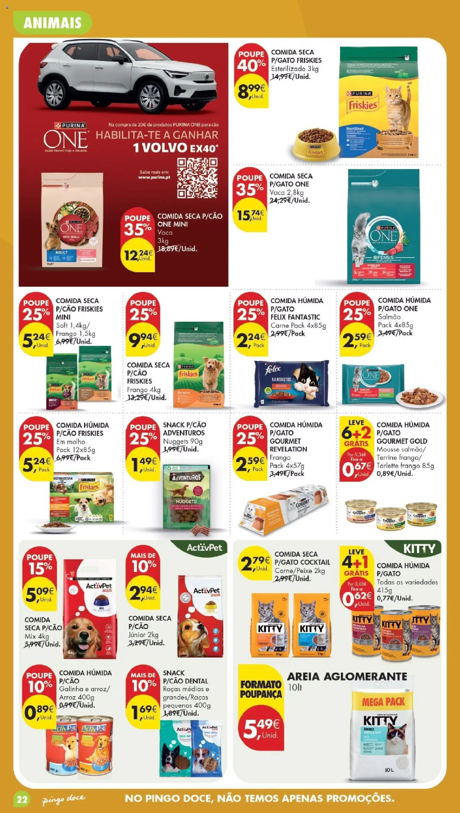 Pingo Doce Poupe Esta Semana Madeira │ válido de 11/08/2026 | Página: 22 | Produtos: Purina one, Arroz, Carne, Nuggets