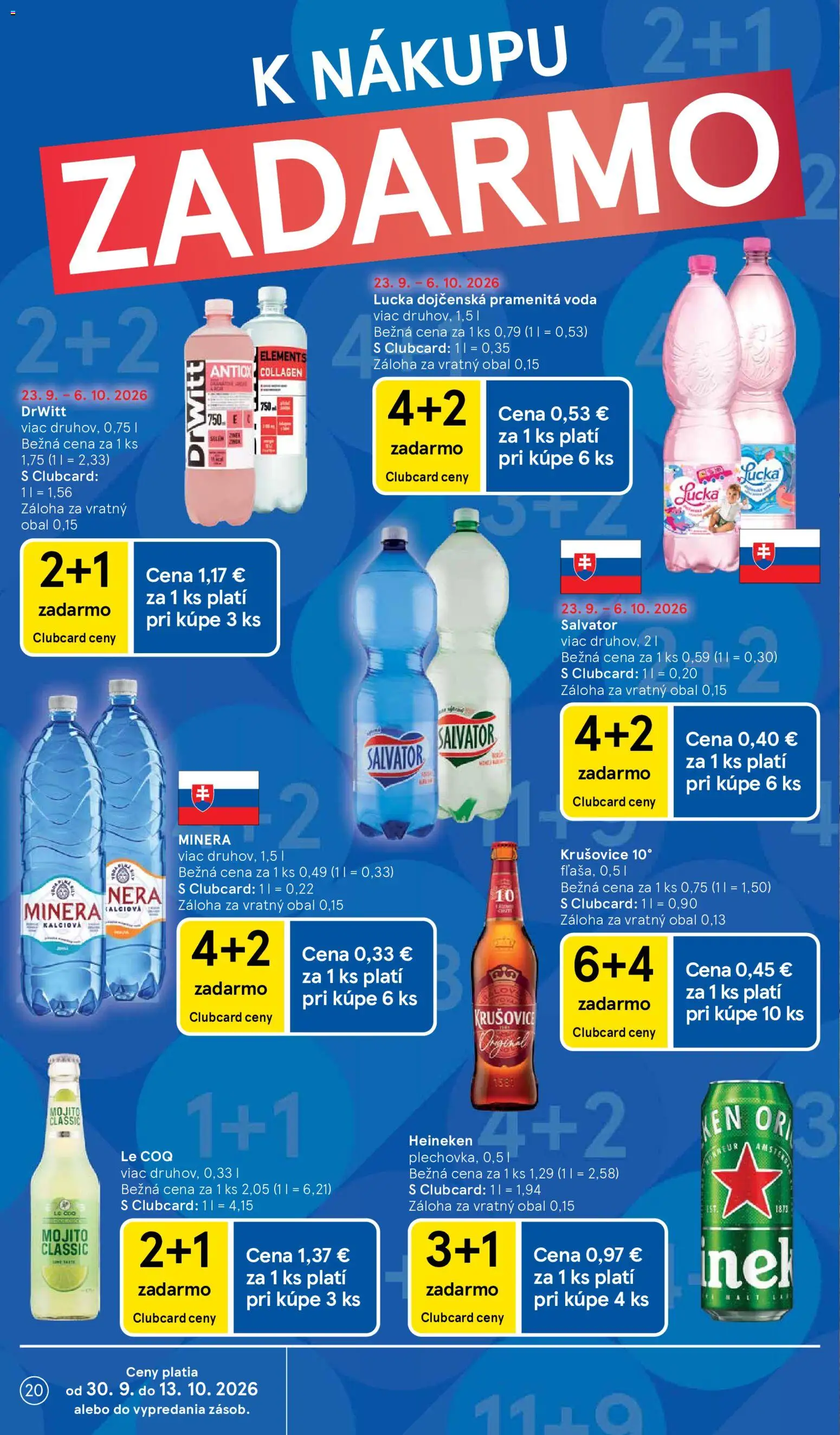 Nové Tesco akcie – leták je platný od 30.09.2026 | Strana: 20