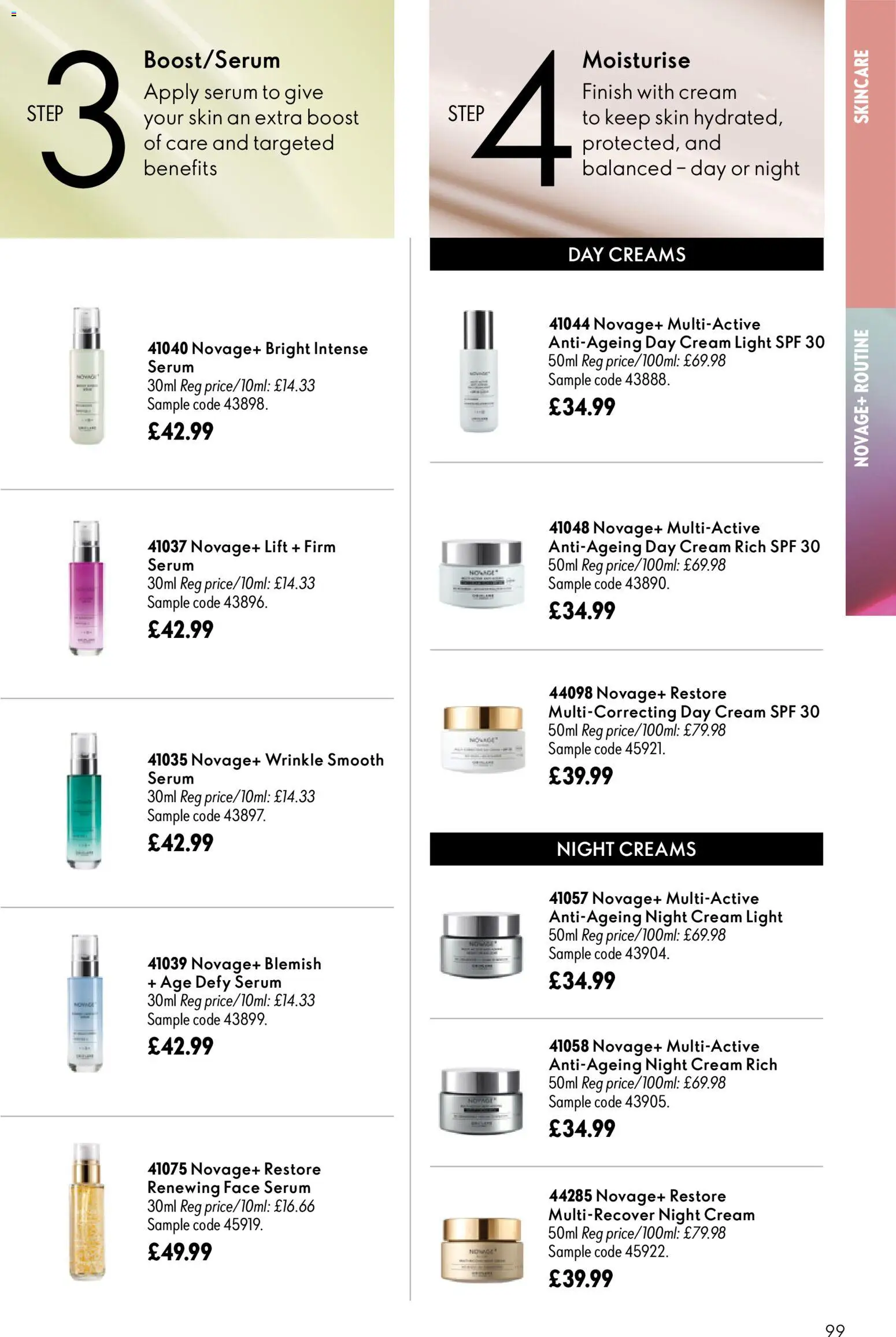 {H1} | Page: 99 | Products: Cream