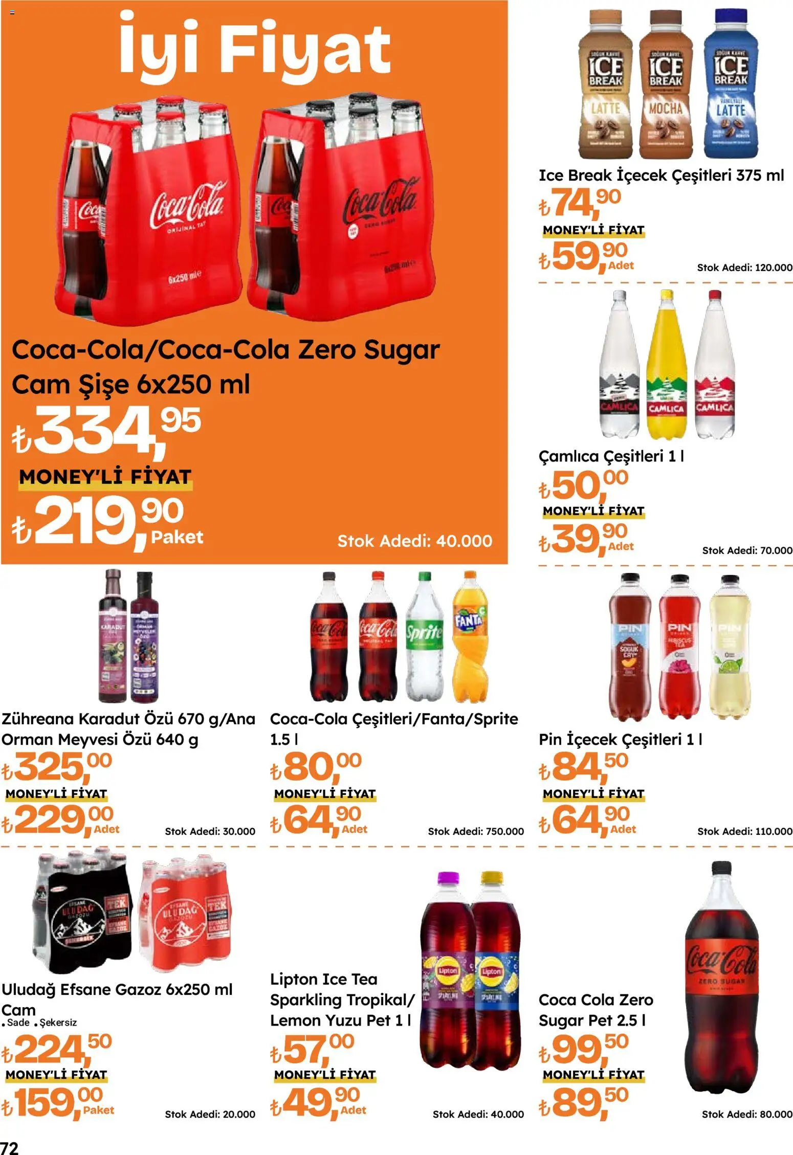 Migros Katalog - 5M Migroskop Dijital - 08 Ekim 2026 tarihinden itibaren geçerlidir | Sayfa: 72 | Ürünler: Sprite, Ice tea