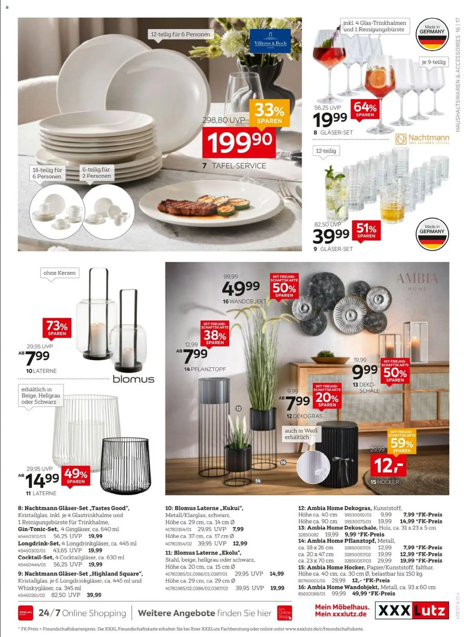 XXXLutz Jubiläum – gültig ab 11.07.2026 | Seite: 17 | Produkte: Hocker