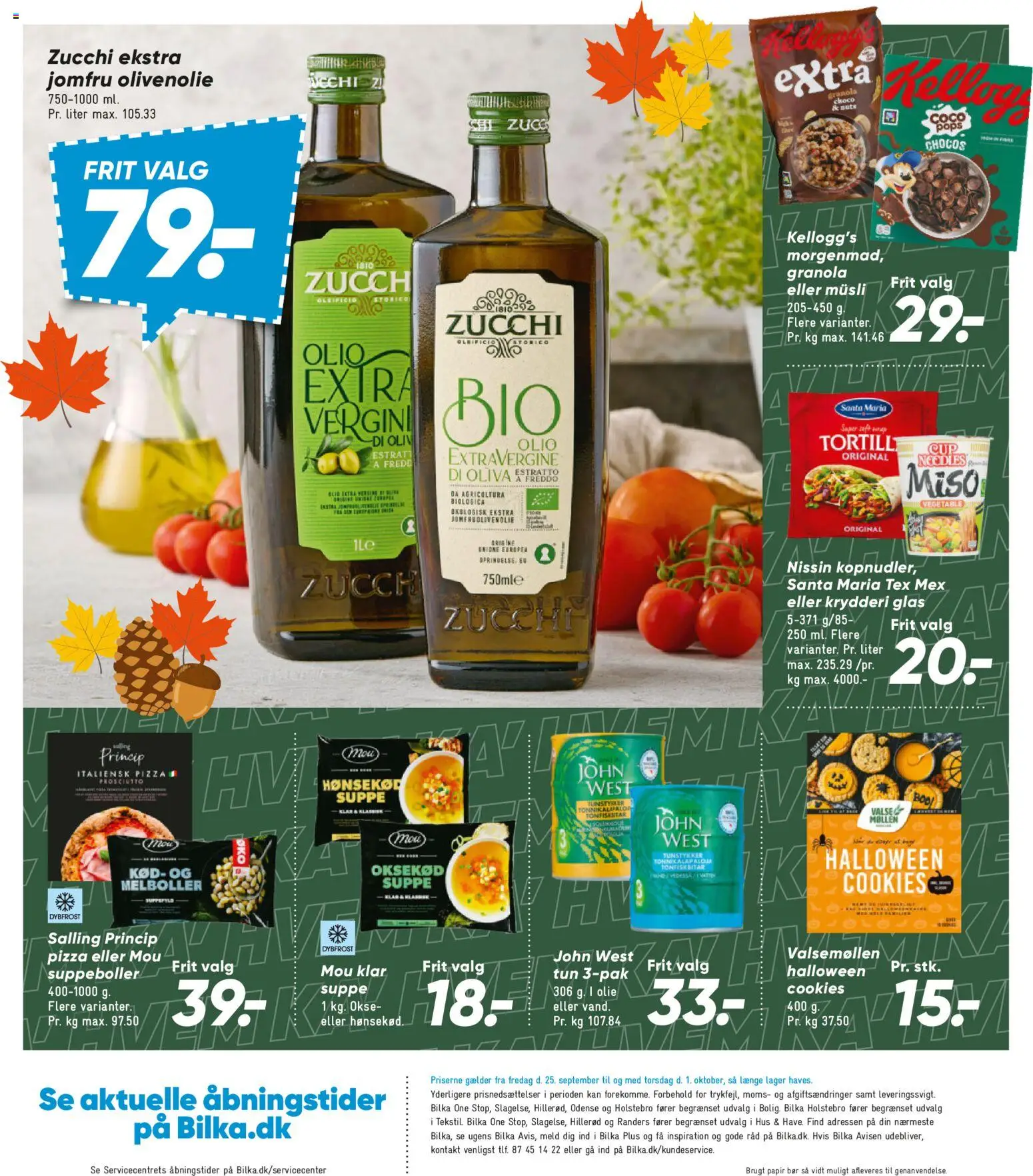 Bilka tilbudsavis – gyldig fra 25/09/2026 | Side: 29 | Produkter: Pizza, Oksekød, Cookies, Suppe
