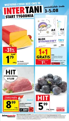 Pogląd oferty "Intermarche gazetka" - ważna od 30.07.2026 | Strona: 44