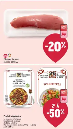 Filet pur de porc, Filet pur de porc - Voorbeeld van een folder van Delhaize, geldig van 17/09/2026 | Pagina: 9 | Producten: Gehakt, Filet
