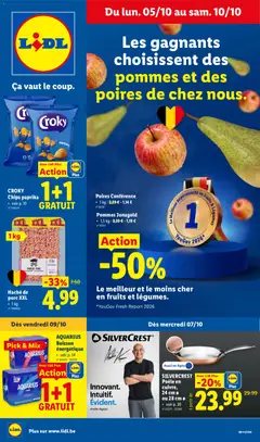 Lidl Folder semaine Folder week 41 - Voorbeeld van een folder van Lidl, geldig van 05/10/2026