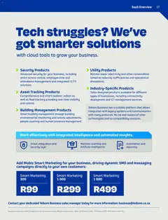 Telkom specials catalogue – valid from 15/07/2026 | Page: 17 | Products: Monitor, Utility, Remote