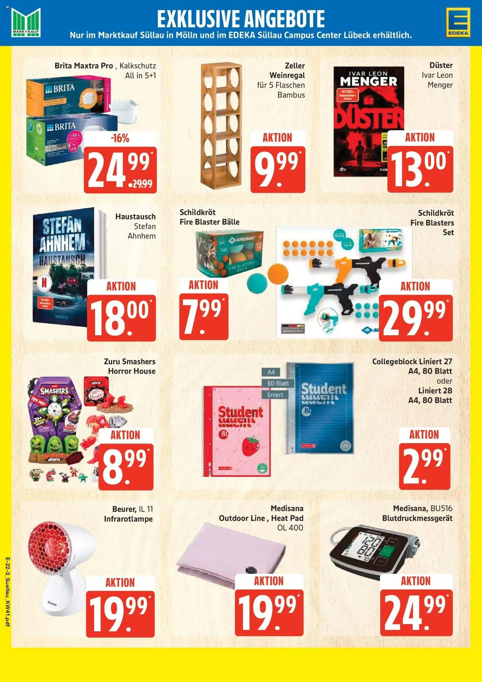Edeka Prospekt Ratzeburg (ab 05.10.2026) » Angebote Online | Seite: 30 | Produkte: Weinregal, Öl