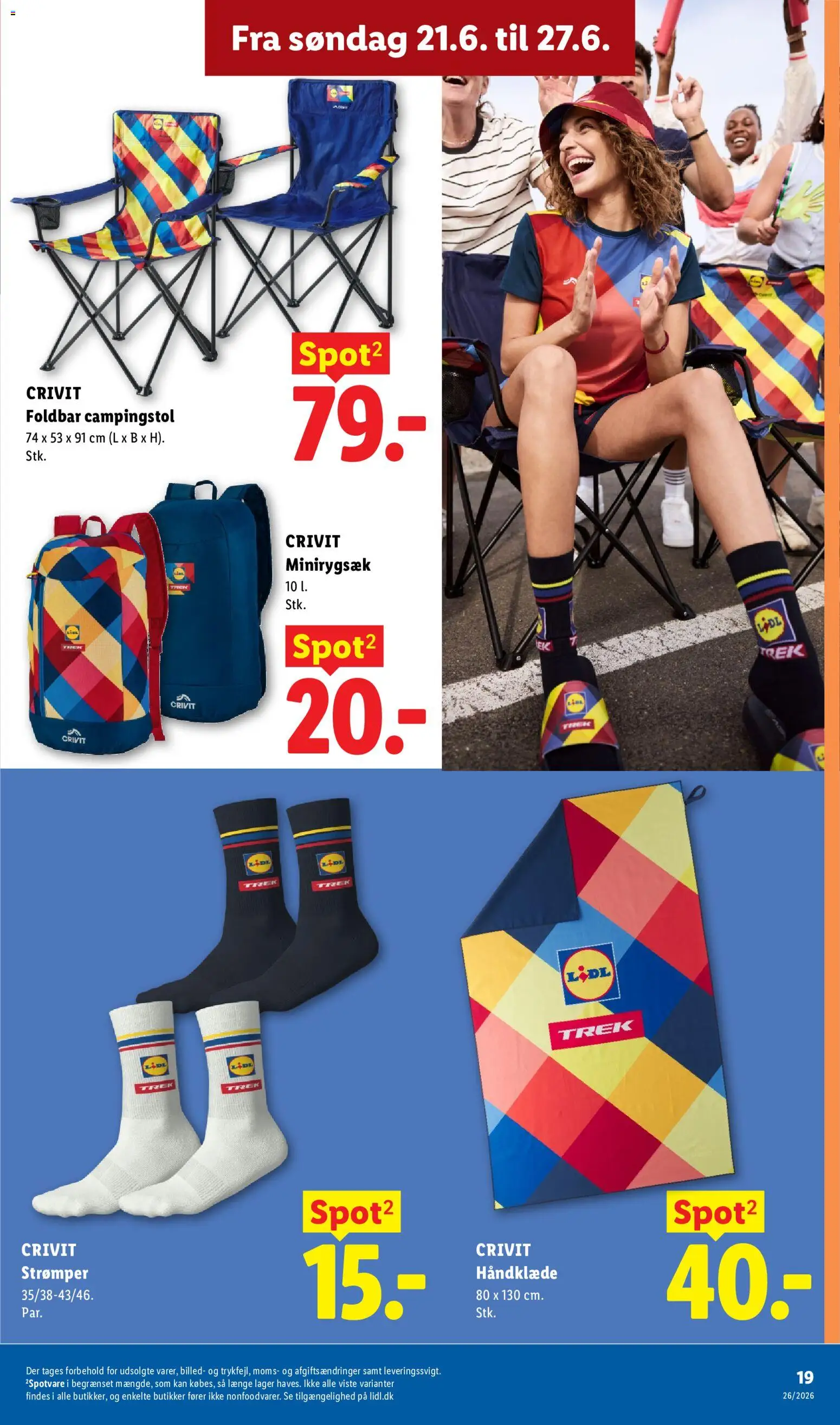 Lidl tilbudsavis – gyldig fra 21/06/2026 | Side: 37 | Produkter: Håndklæde, Søm, Strømper