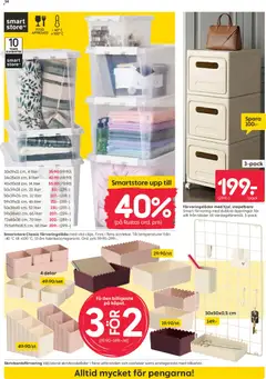 Rusta erbjudanden - Förhandsvisning av reklamblad från butik Rusta aktuell från 05/10/2026 | Sida: 14 | Produkter: Förvaringslådor, Kläder, Tillbehör, Förvaringslåda