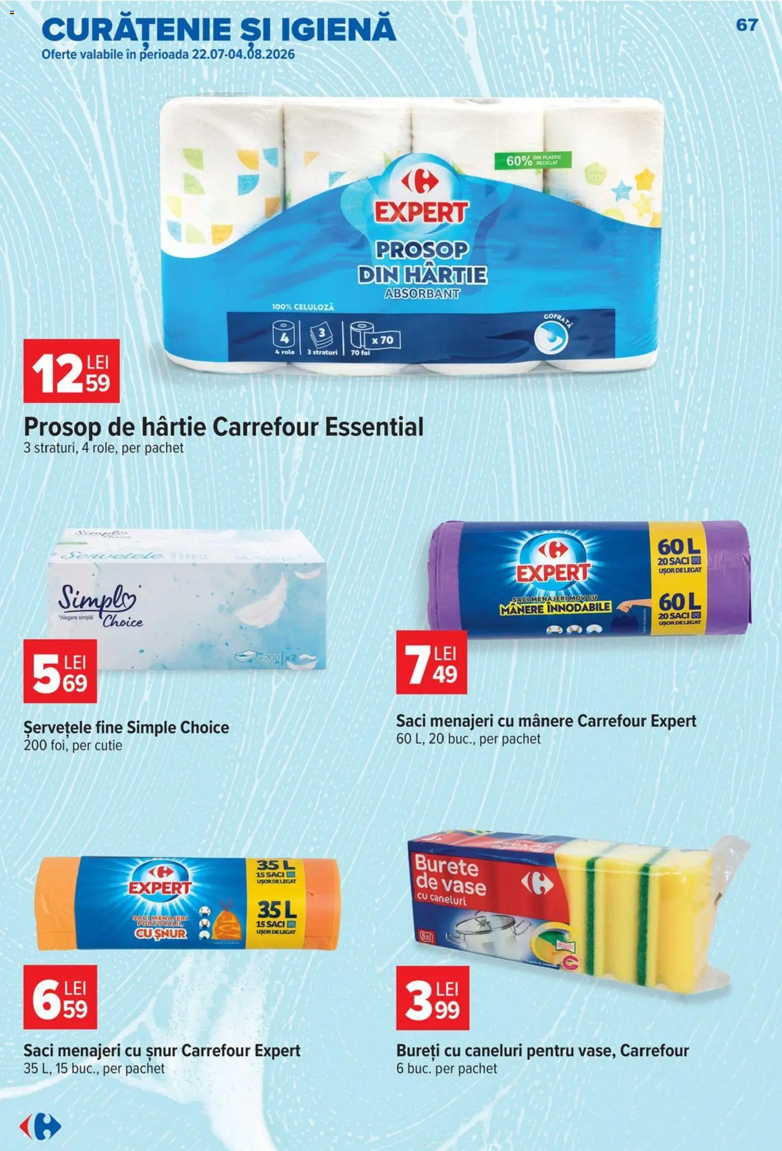 Noul catalog Carrefour – valabil de la 22.07.2026 | Pagină: 67