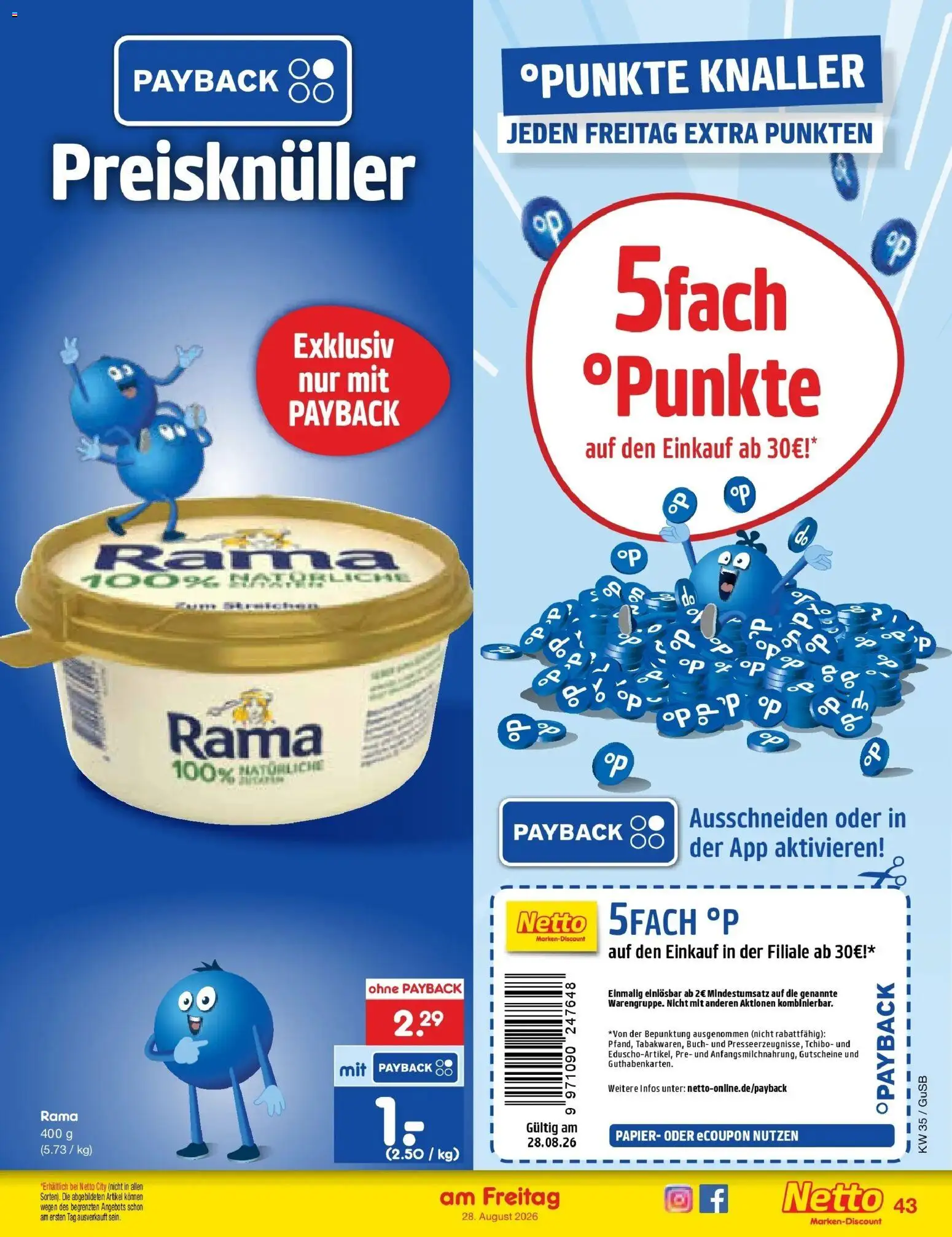Netto Marken-Discount Prospekt Machern (ab 24.08.2026) » Angebote | Seite: 57 | Produkte: Rama