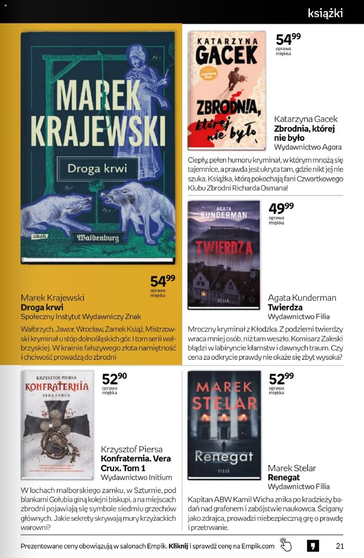 Empik promocje od 03.06.2026 | Strona: 21 | Produkty: Książki