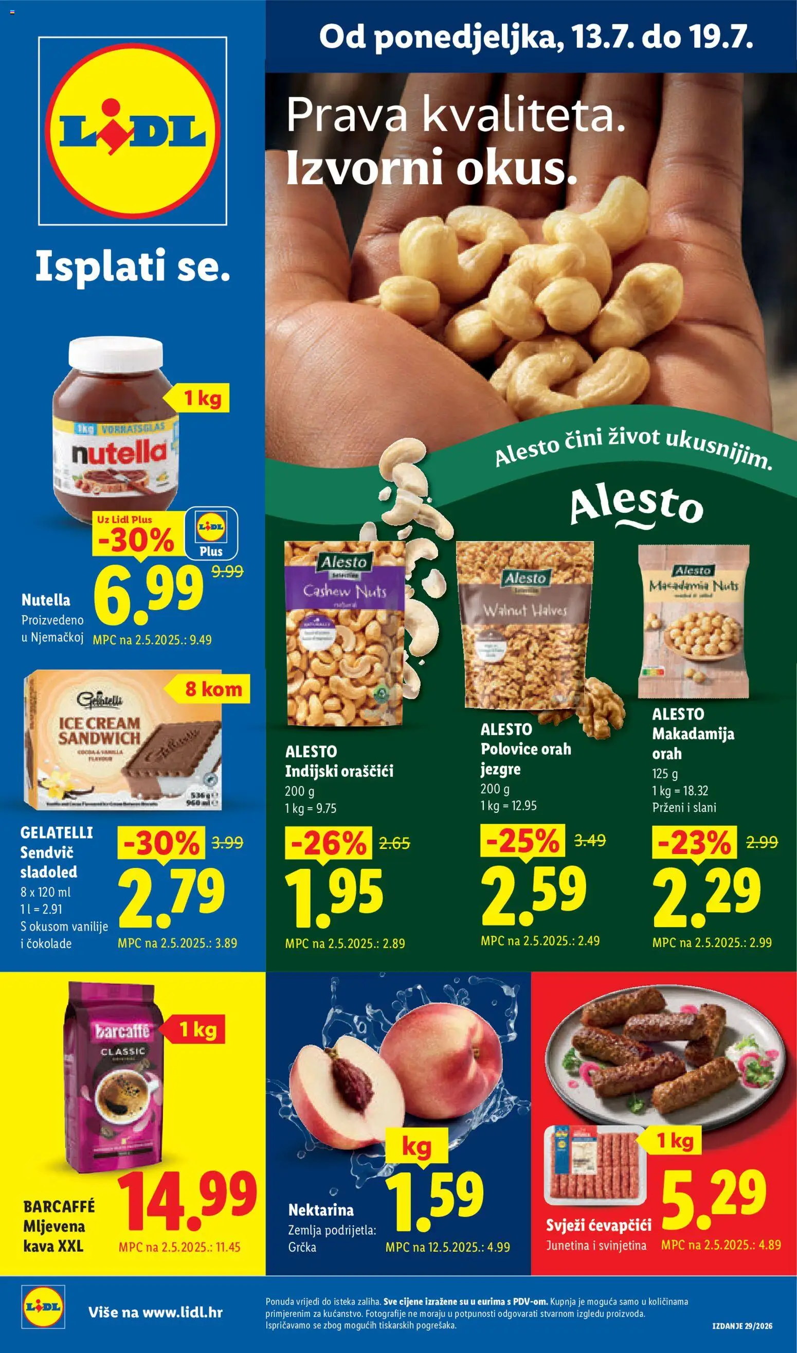 Lidl Katalog novi od 13.07.2026 > prelistaj akcije catalogue cover