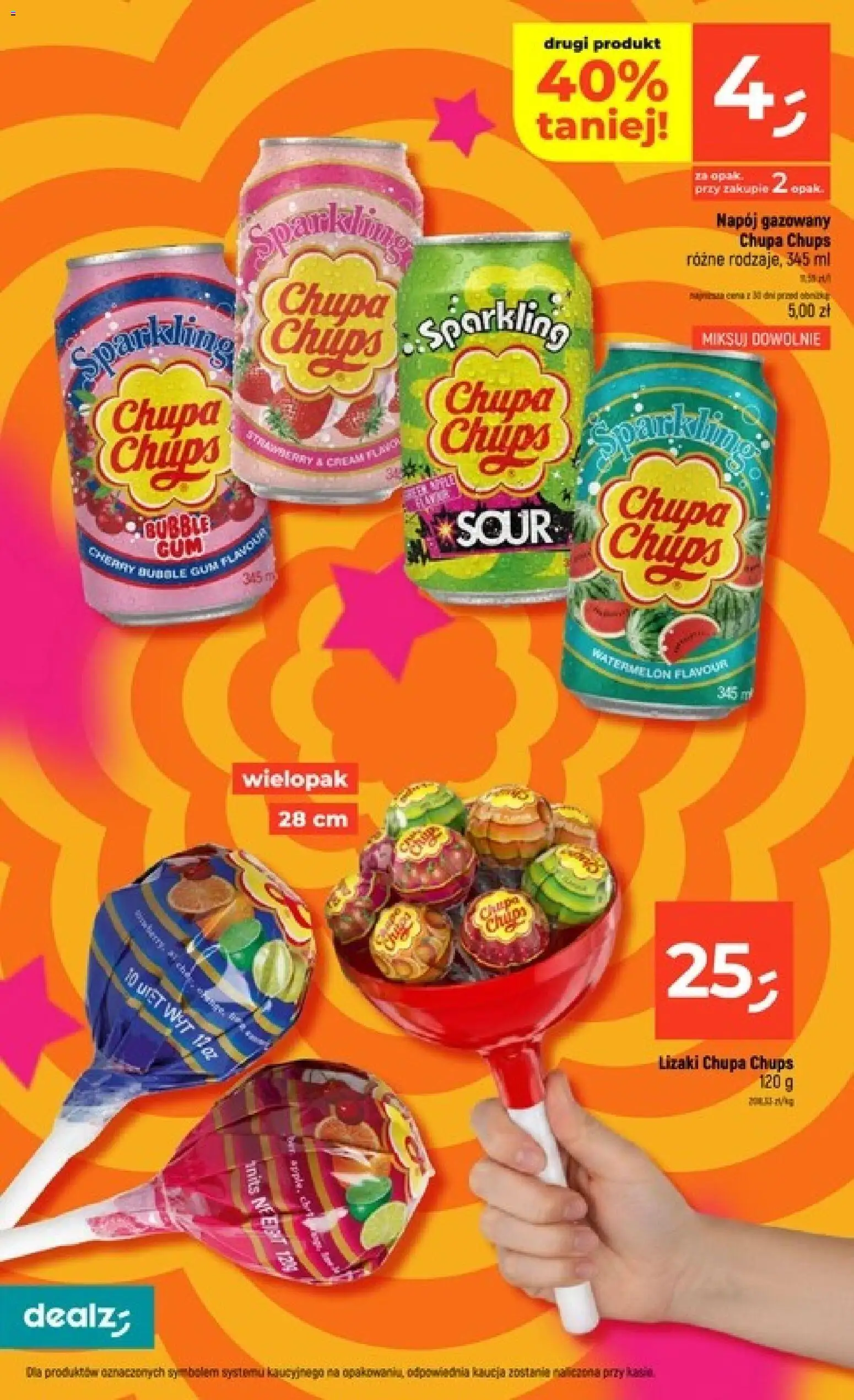 Dealz gazetka od 07.05.2026 | Strona: 8 | Produkty: Lizaki, Lizaki chupa chups
