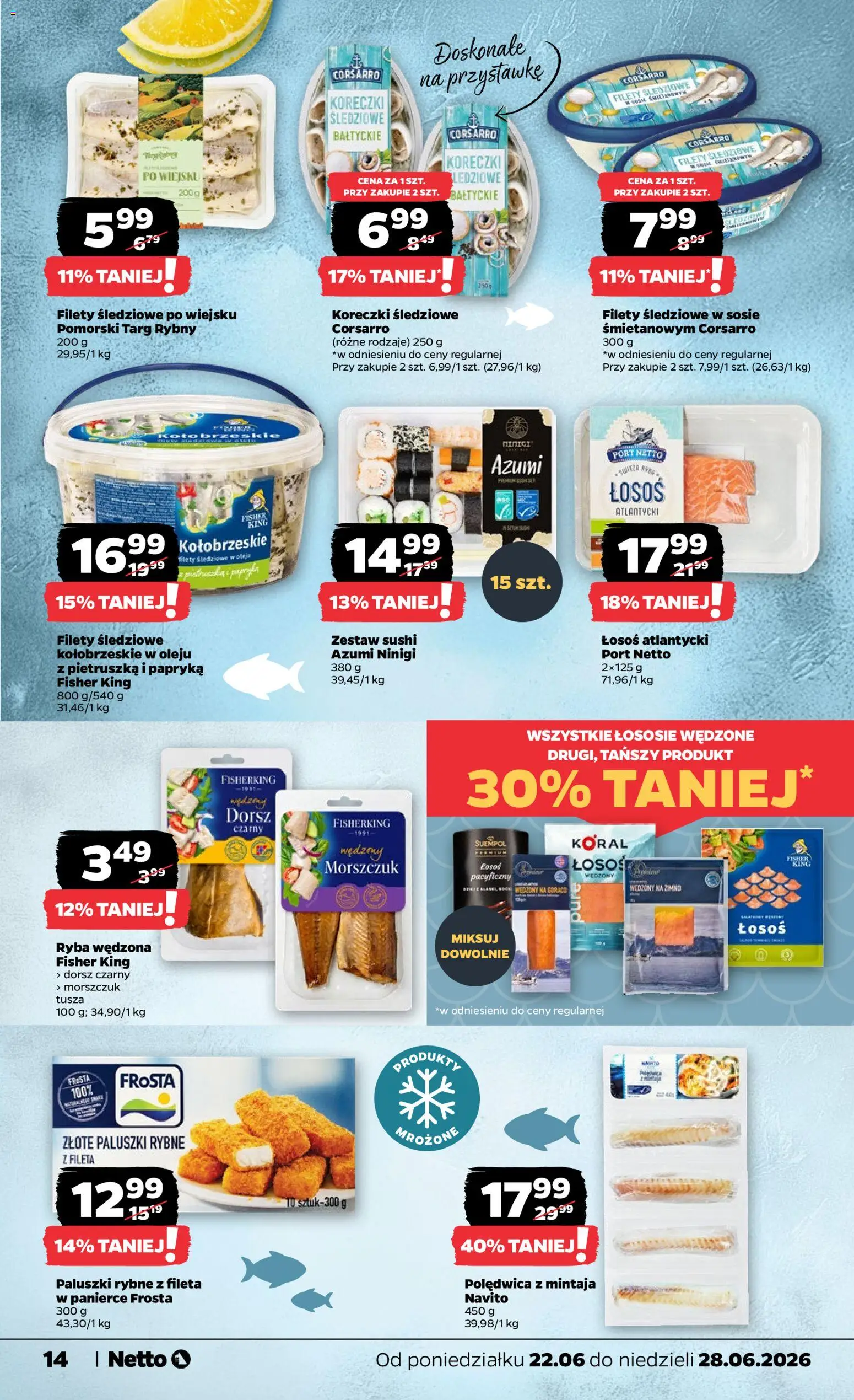 Netto gazetka od poniedziałku spożywcza od 22.06.2026 | Strona: 14
