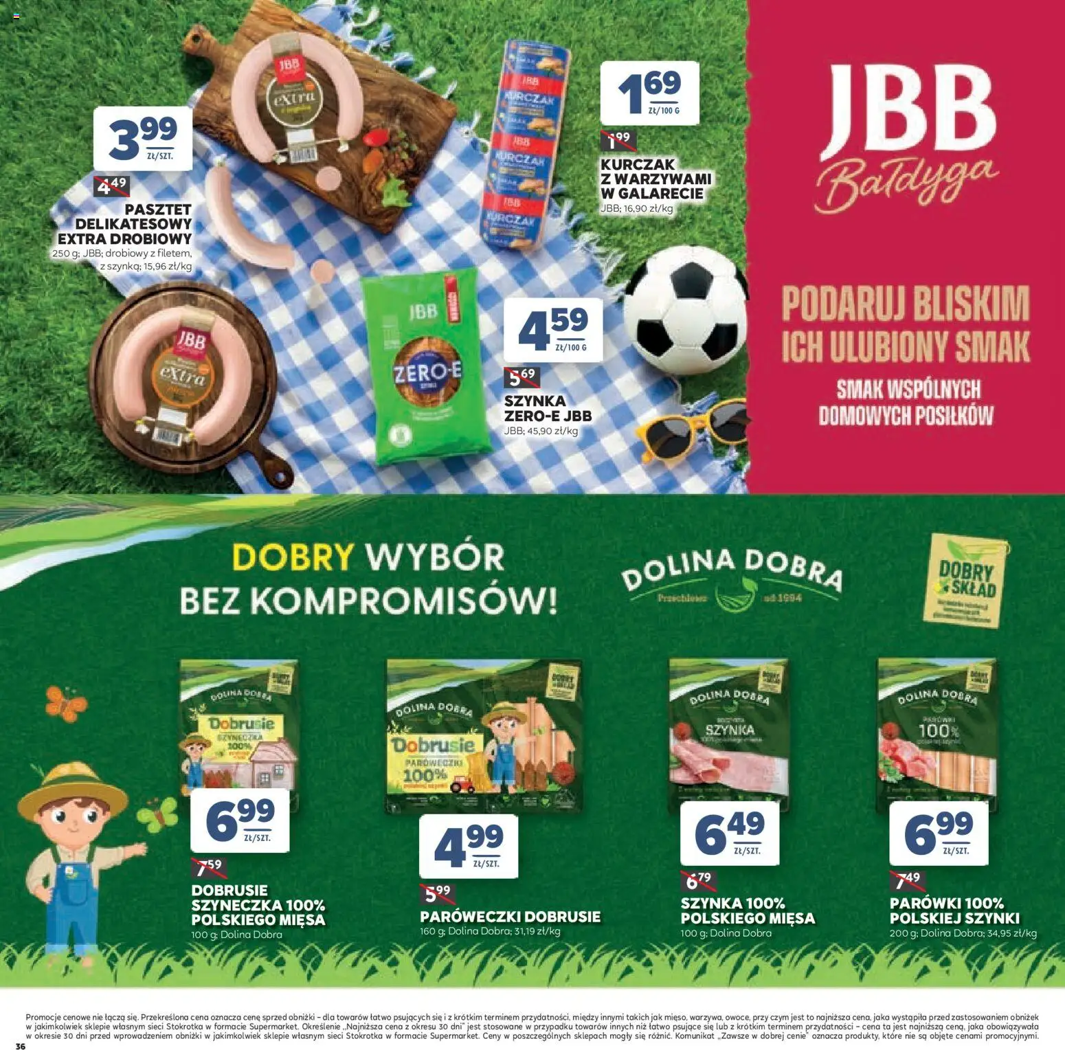 Stokrotka gazetka - Dzień Matki i Dziecka od 21.05.2026 | Strona: 36 | Produkty: Kurczak, Stokrotka, Parówki, Szynka