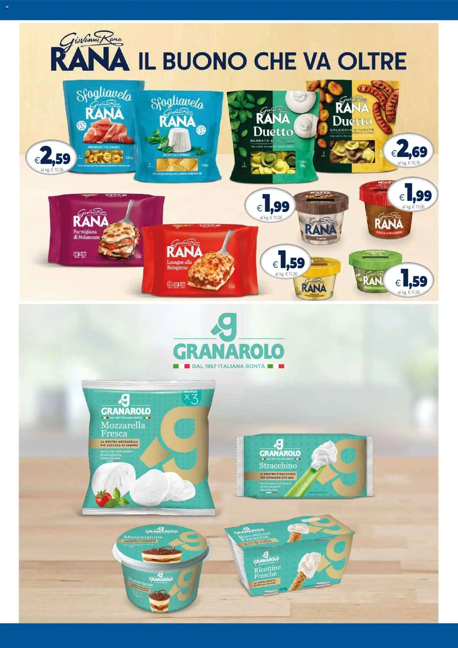 Volantino Galassia del 21/09/2026 | Pagina: 2 | Prodotti: Salsiccia, Stracchino, Mascarpone, Burrata