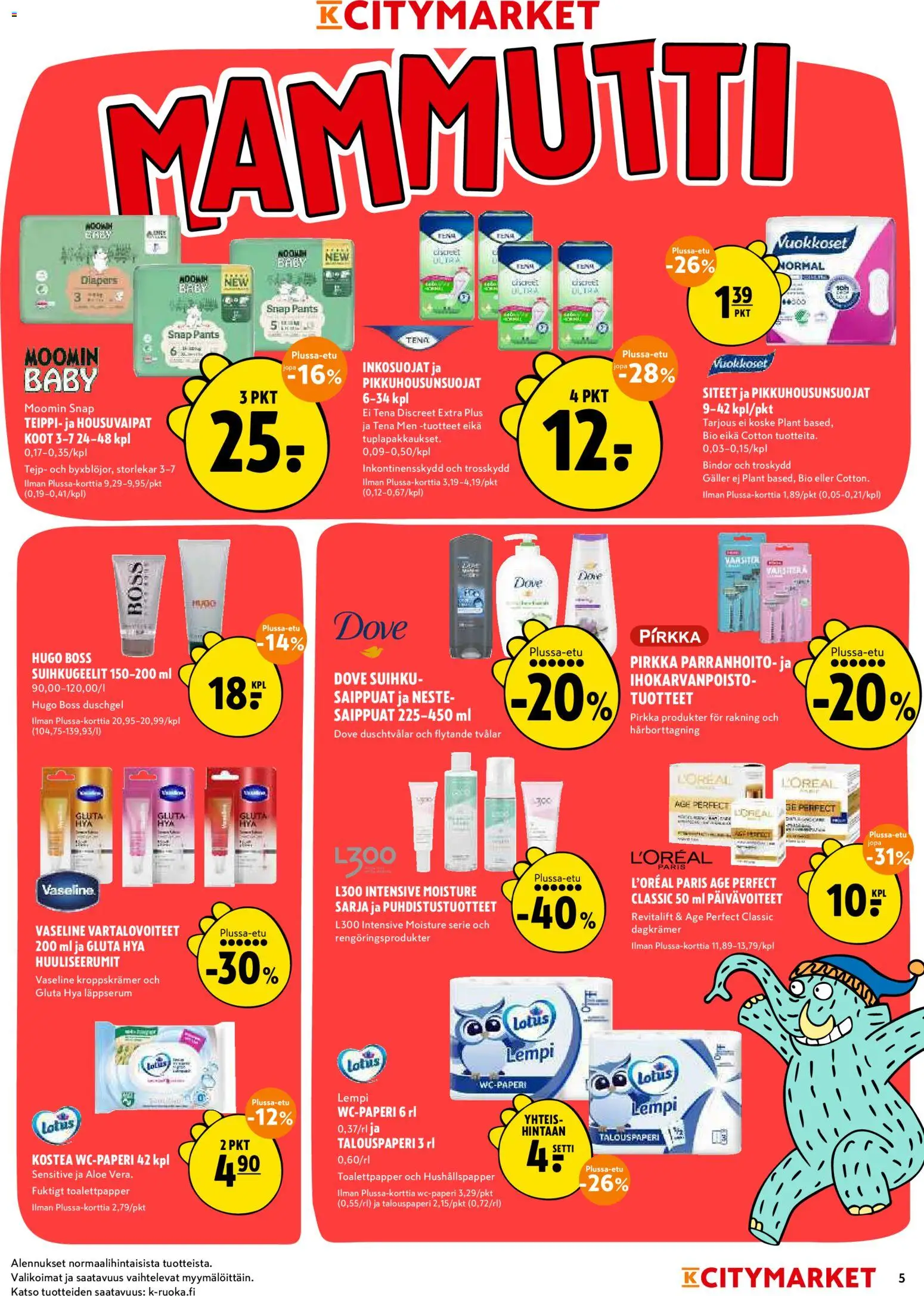 K-Citymarket tarjoukset – voimassa 12/10/2026 alkaen | Sivu: 5