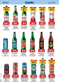 Náhled letáku Astur & Qanto leták - Velkoobchod 06/2026 od 01.06.2026 | Strana: 54 | Produkty: Apple, Šerák, Nealkoholické pivo, Budvar 33