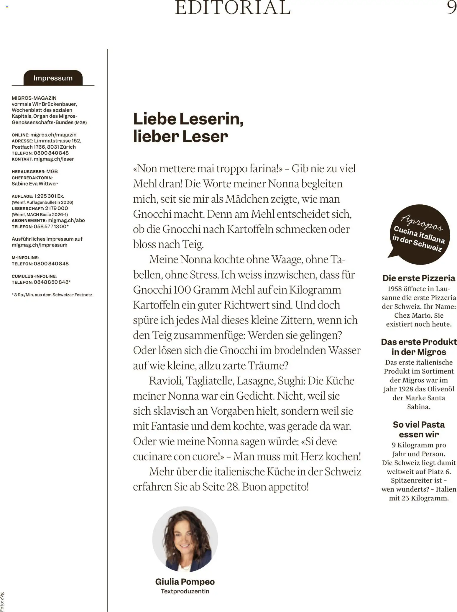 Migros aktionen Magazin – gültig ab 23.09.2026 | Seite: 9