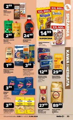 Pogląd oferty "Kawa mielona Eduscho Family, Kawa mielona Eduscho Family" - ważna od 03.08.2026 | Strona: 23