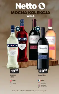 Pogląd oferty "Netto gazetka - Wina" - ważna od 25.10.2026