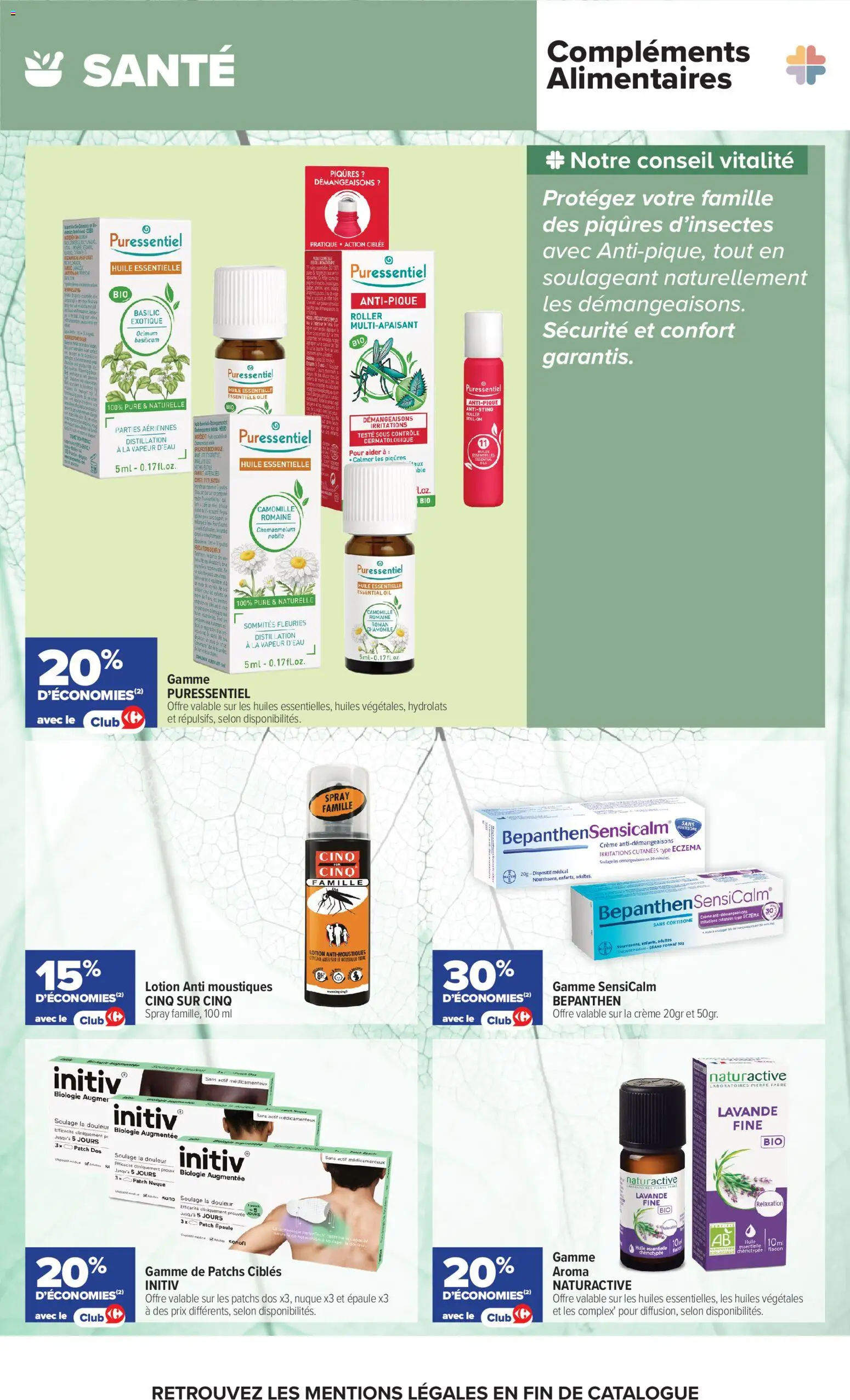 {H1} | Page: 12 | Produits: Huile essentielle, Cibles, Huile, Crème