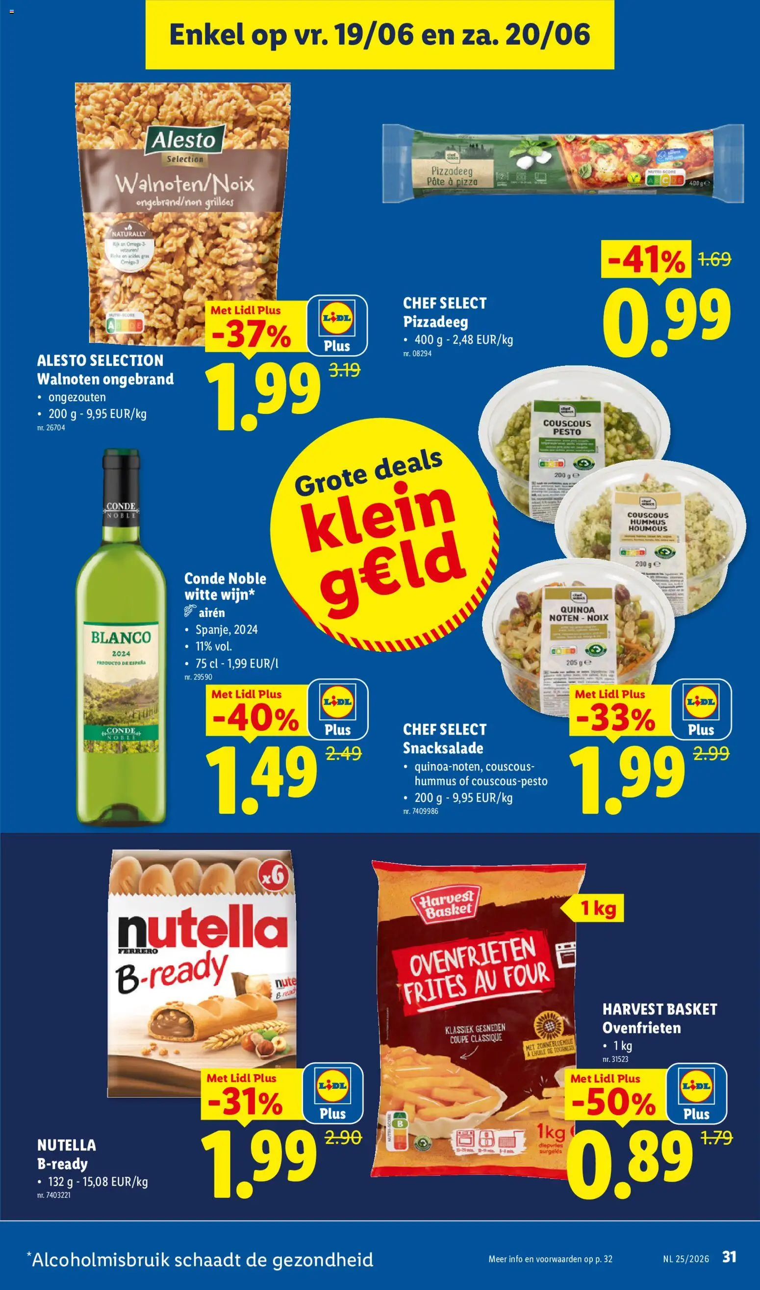 {H1} | Pagina: 31 | Producten: Pizza, Noten, Quinoa