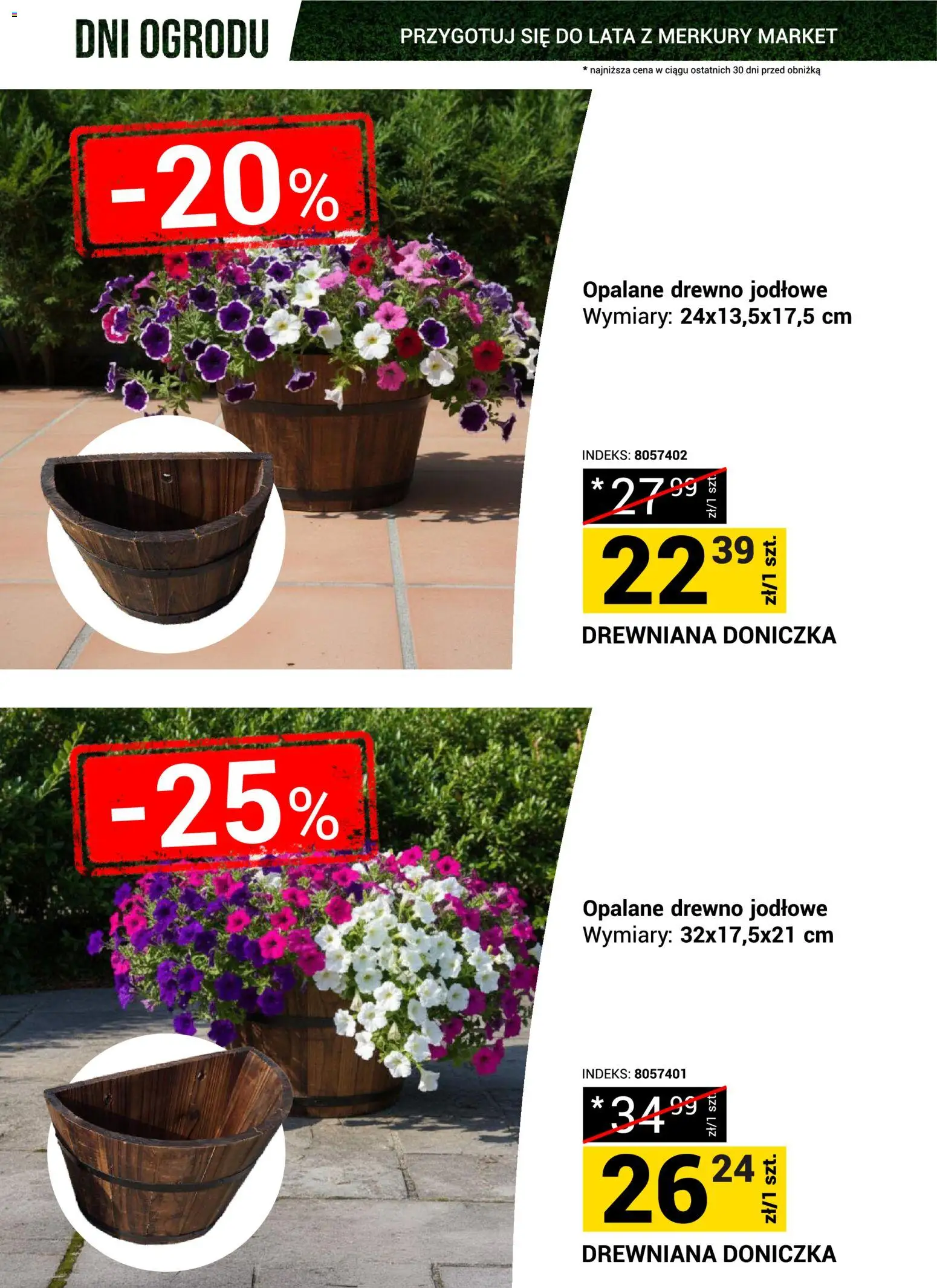 Merkury Market gazetka - Przygotuj się do lata od 23.05.2026 | Strona: 2 | Produkty: Doniczka