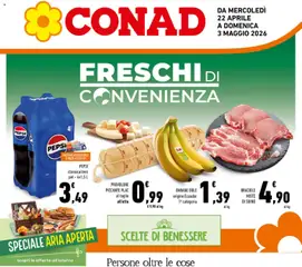 Anteprima del volantino Conad volantino Campania valido a partire dal 22.04.2026