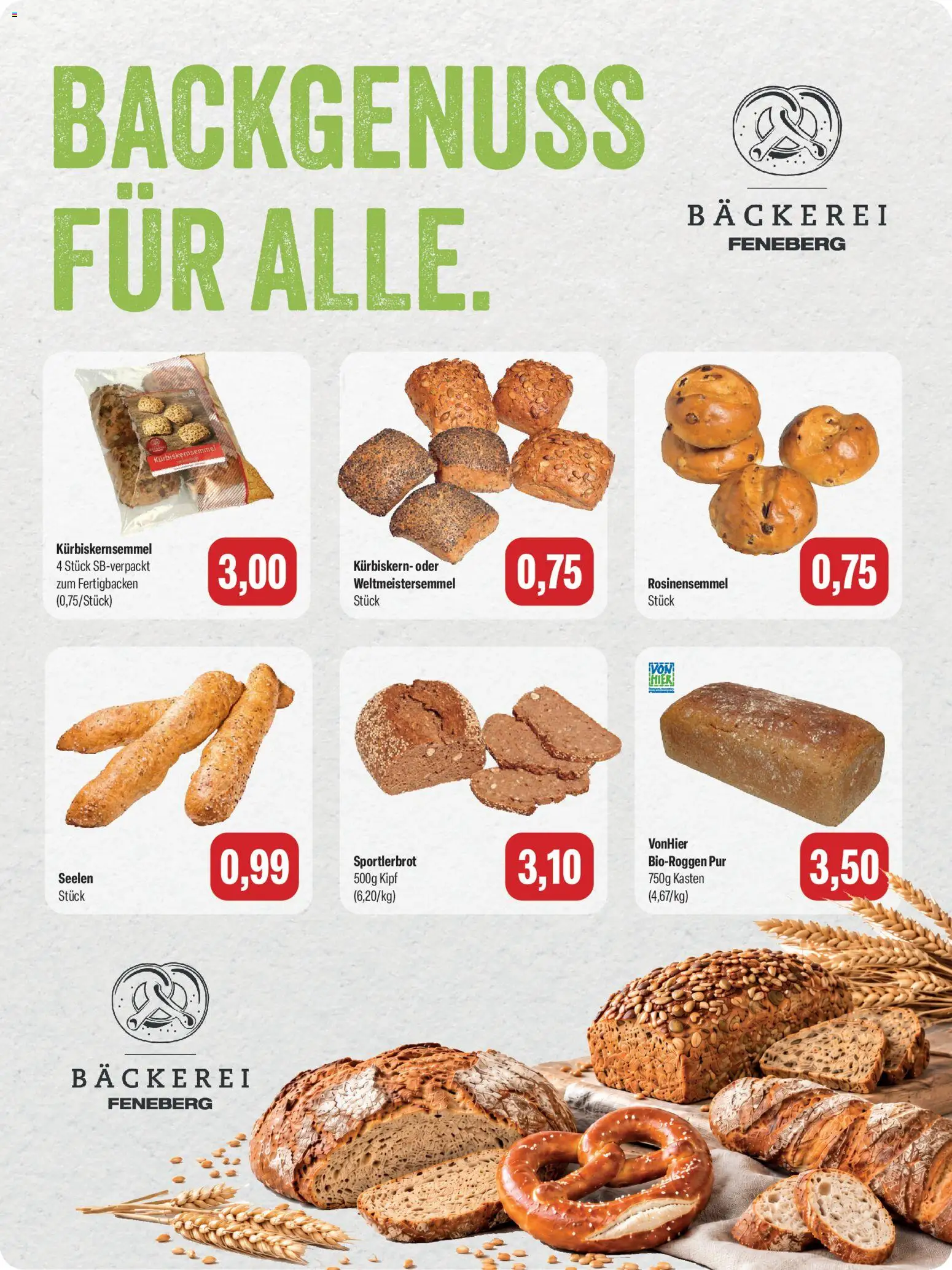 Feneberg Angebote – gültig ab 19.10.2026 | Seite: 4 | Produkte: Bäckerei
