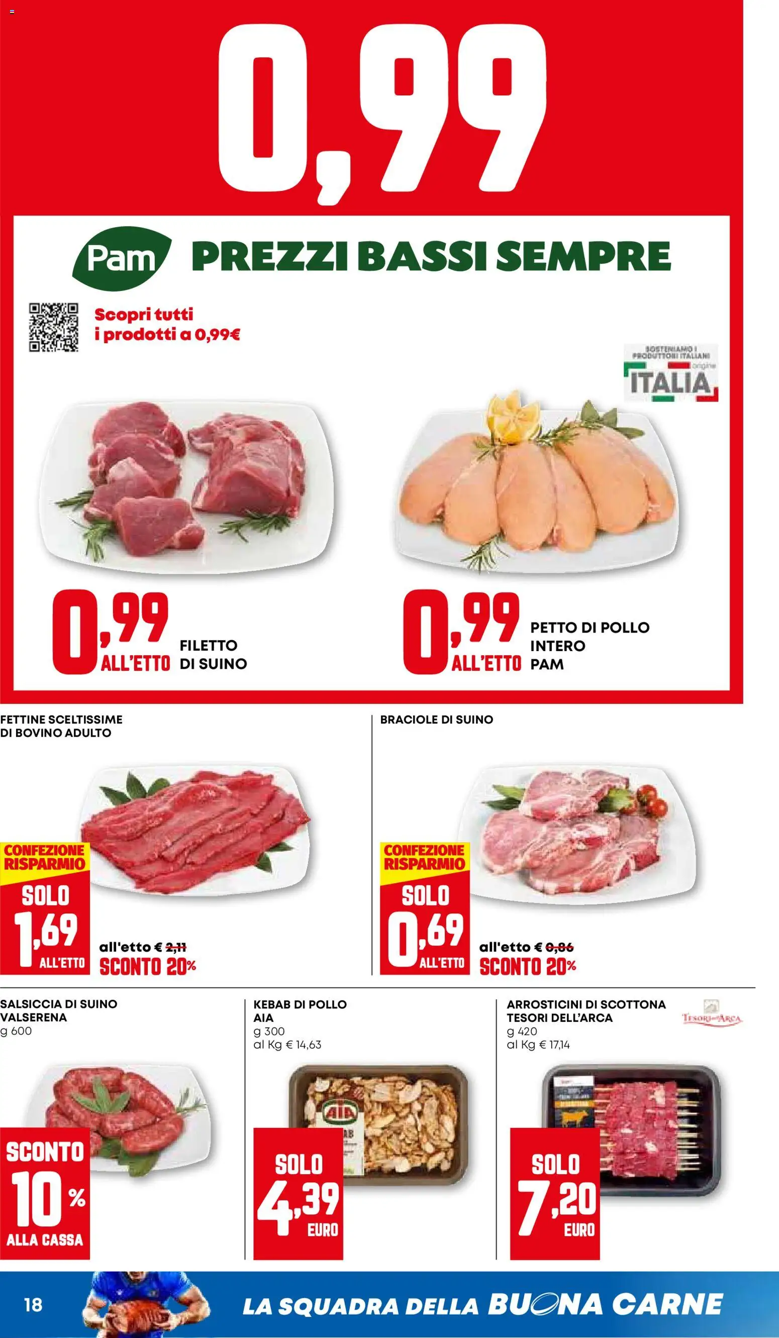 Volantino PAM del 18.06.2026 | Pagina: 18