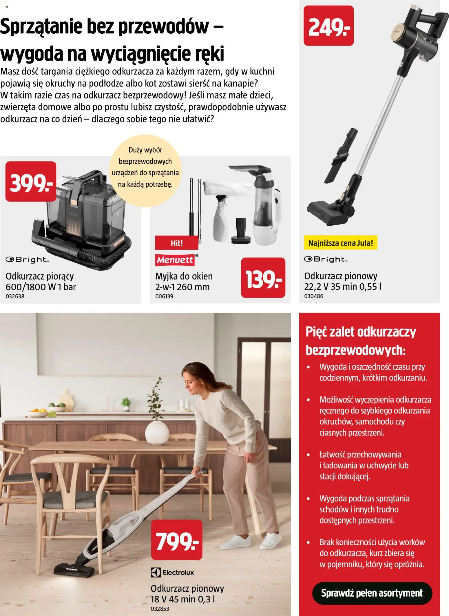 Jula gazetka - Rozpocznij jesienne majsterkowanie od 10.09.2026 | Strona: 26 | Produkty: Odkurzacz, Odkurzacz pionowy