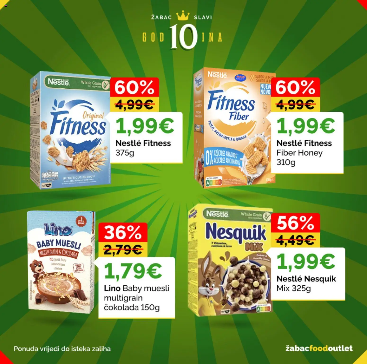 Žabac katalog | vrijedi od 04.05.2026 | Stranica: 14 | Proizvodi: Čokolada, Nesquik