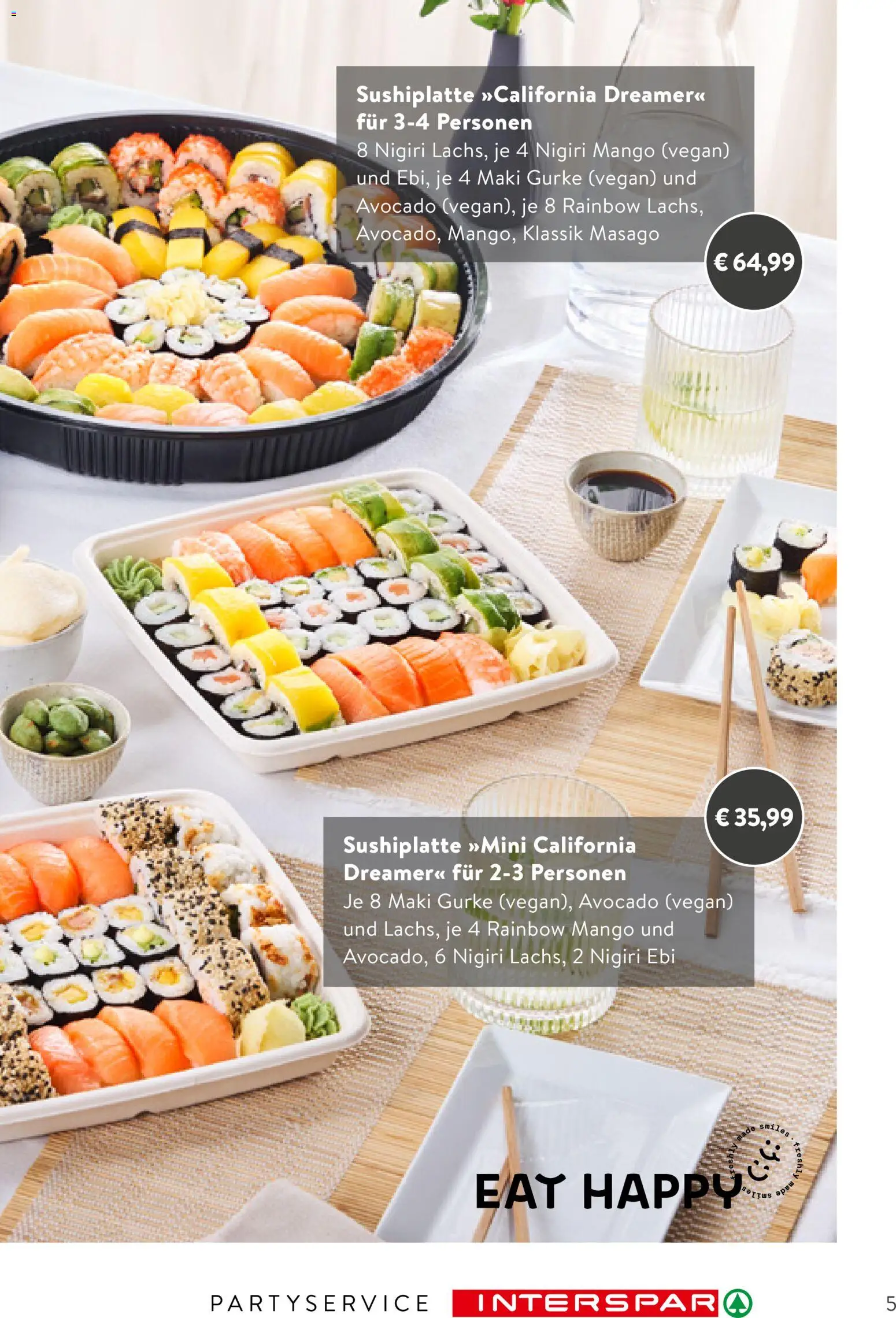 Interspar Partyservice gültig ab 01.06.2026 | Seite: 5 | Produkte: Avocado, Mango