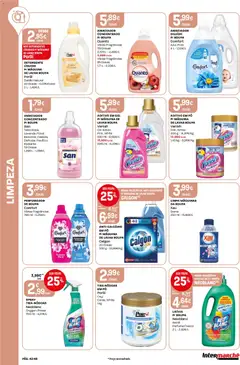 Pré-visualização Intermarché folheto válido de 09/07/2026 | Página: 42 | Produtos: Máquina de lavar, Perfume, Sabão, Detergente
