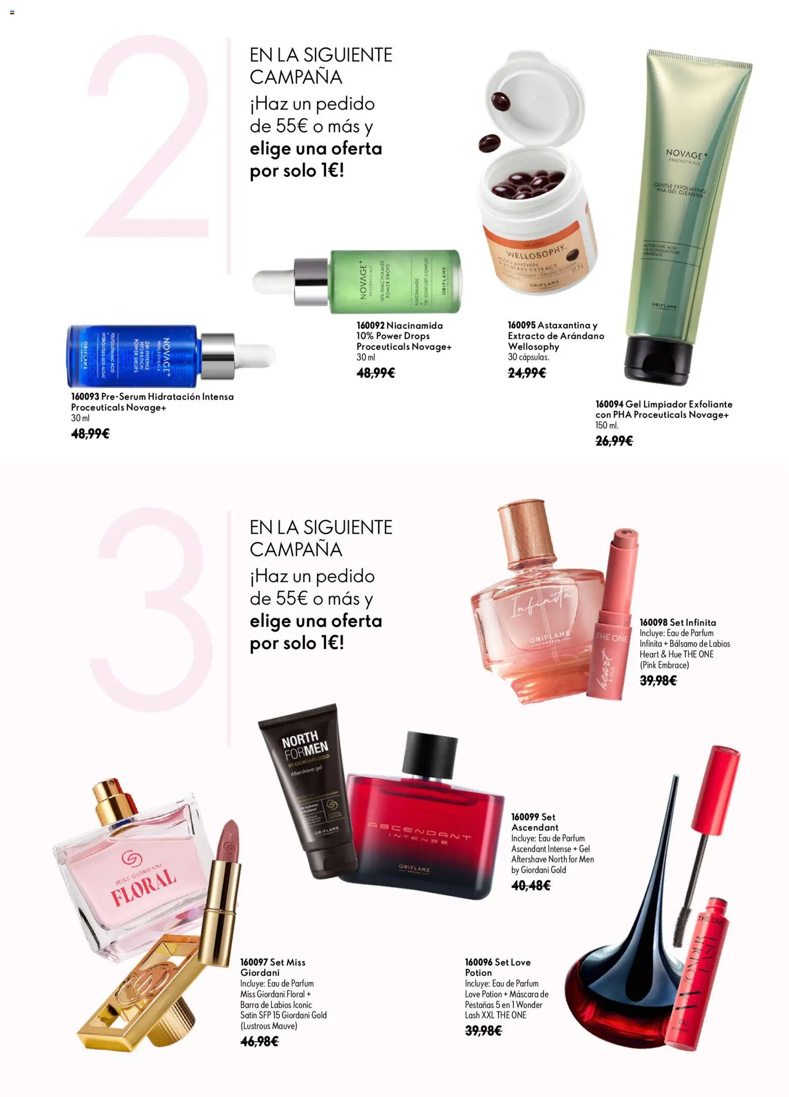 Oriflame Todas las ofertas de Campaña 15 │ válido desde el 28/10/2026 | Página: 19 | Productos: Máscara, Exfoliante, Barra de labios, Eau de parfum