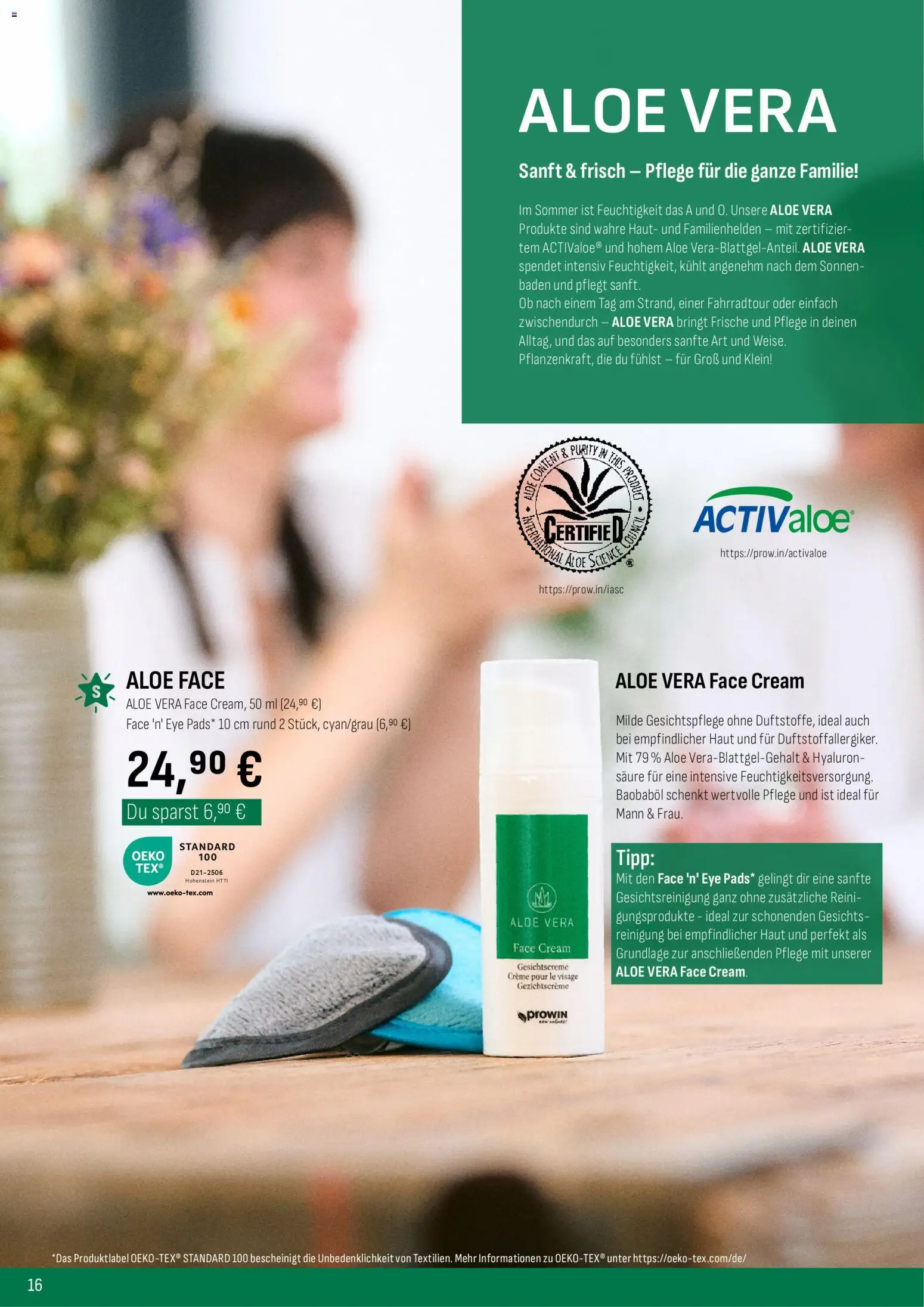 Katalog ProWin New Wellness April / September 2026 – gültig ab 01.04.2026 | Seite: 16 | Produkte: Creme