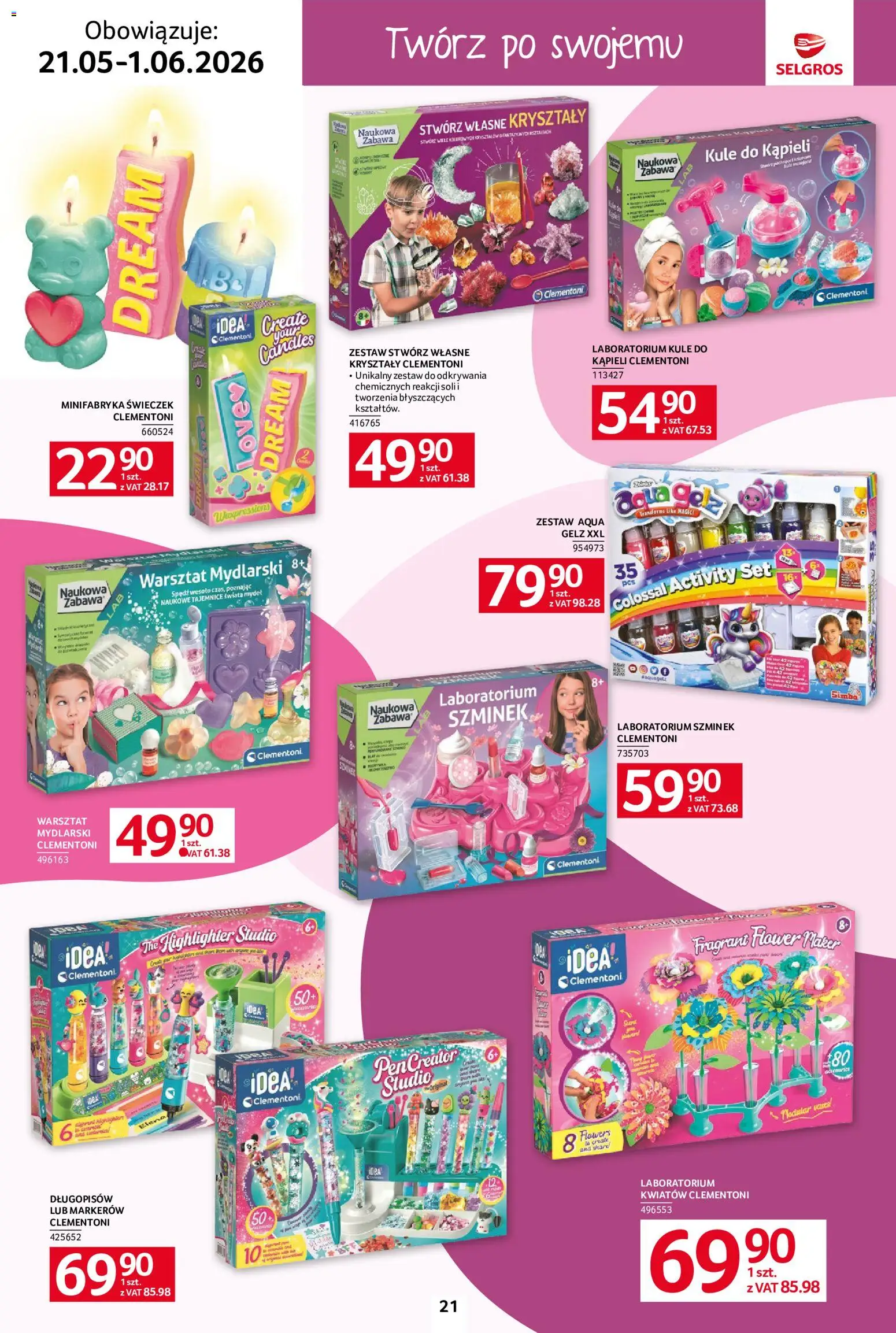 Selgros cash&carry gazetka - Dzień Dziecka od 21.05.2026 | Strona: 21