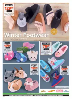 Checkers specials catalogue – valid from 20.04.2026 | Page: 8 | Products: Boots, Slippers