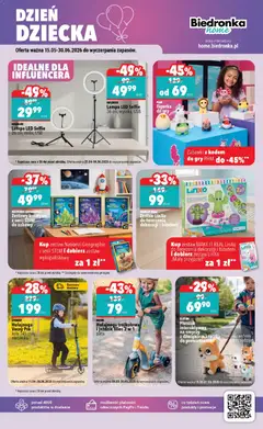Pogląd oferty "Hulajnoga Vacay Pro, Hulajnoga Vacay Pro koła 145 mm, niebieska" - ważna od 16.05.2026 | Strona: 3 | Produkty: USB, Lampa, Gry