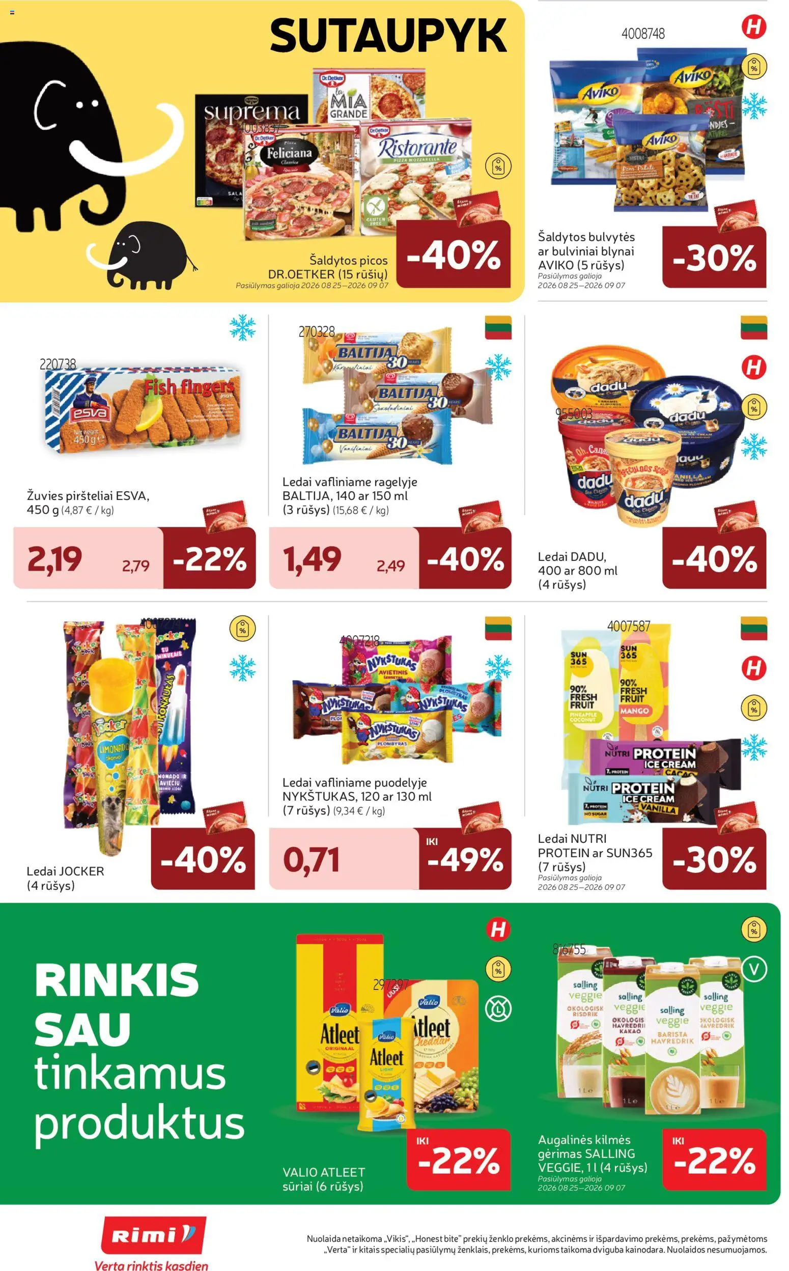 Rimi akcijos nuo 2026.08.25 | Puslapis: 16