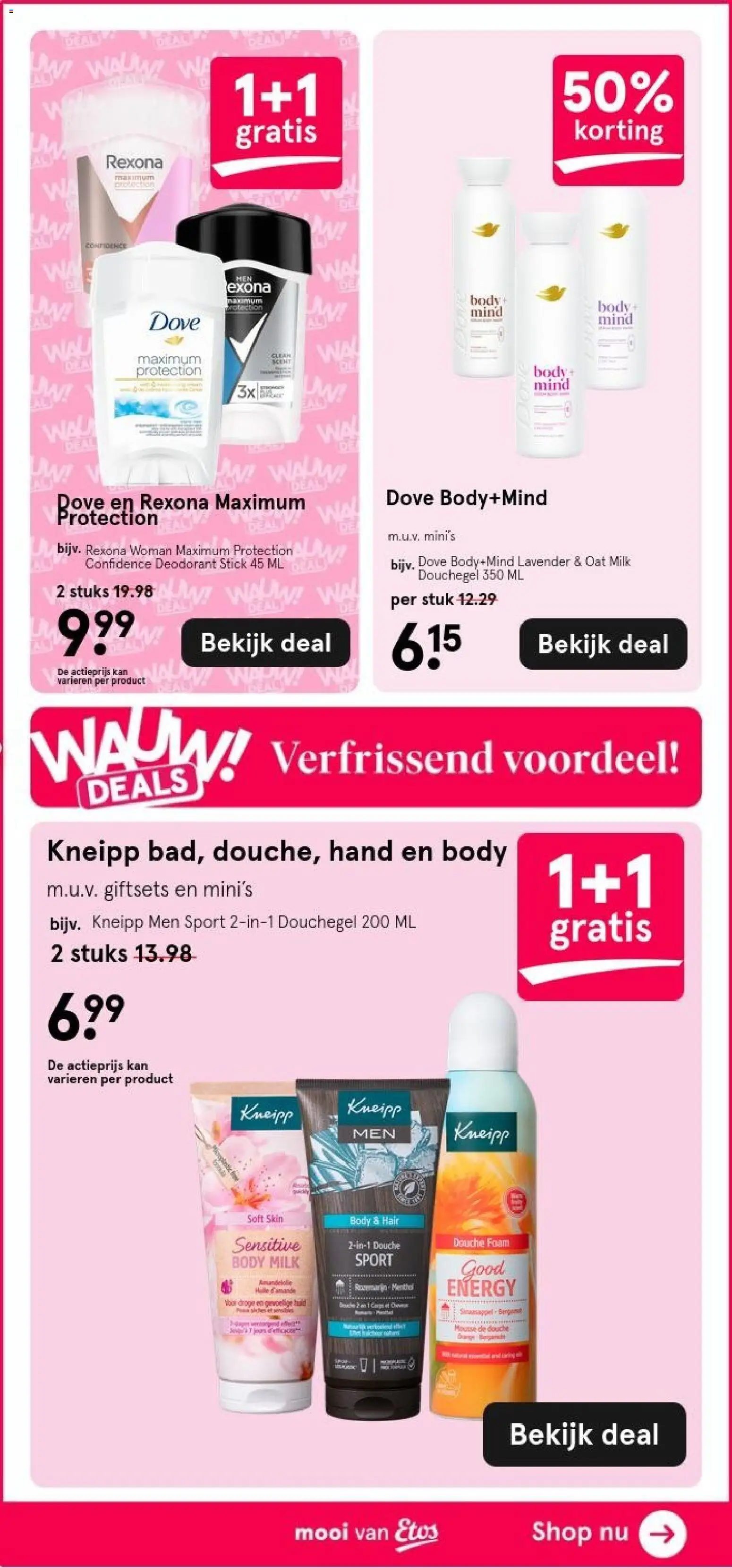 {H1} | Pagina: 34 | Producten: Deodorant, Kan, Douche, Douchegel